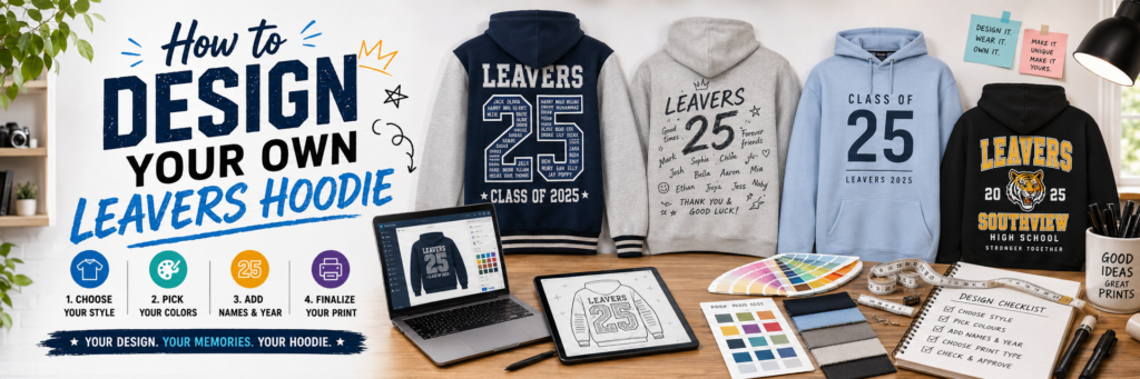 How to Design Your Own Leavers Hoodie