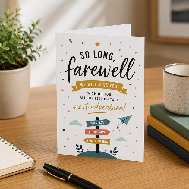 Leavers card 10