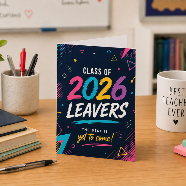 Leavers card 13