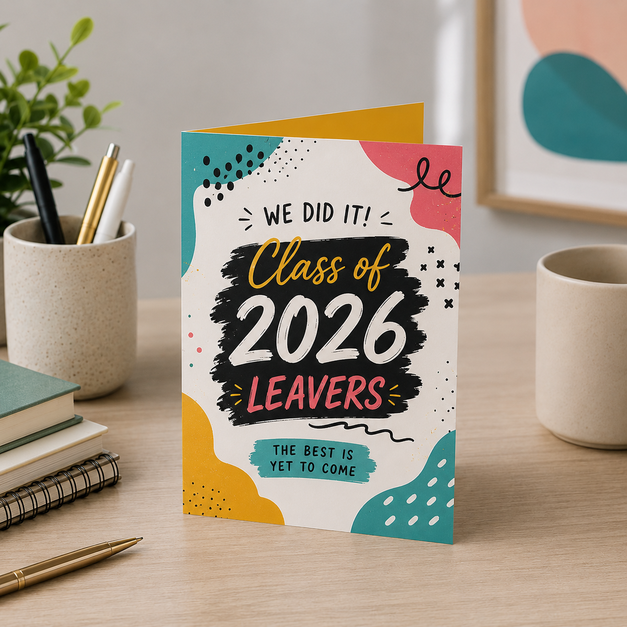 Leavers card 16