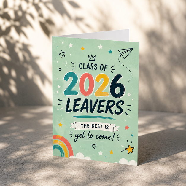 Leavers card 18