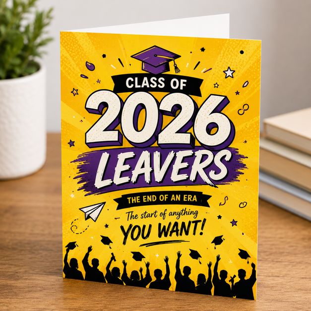 Leavers card 26