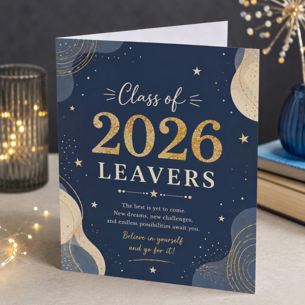Leavers card 37