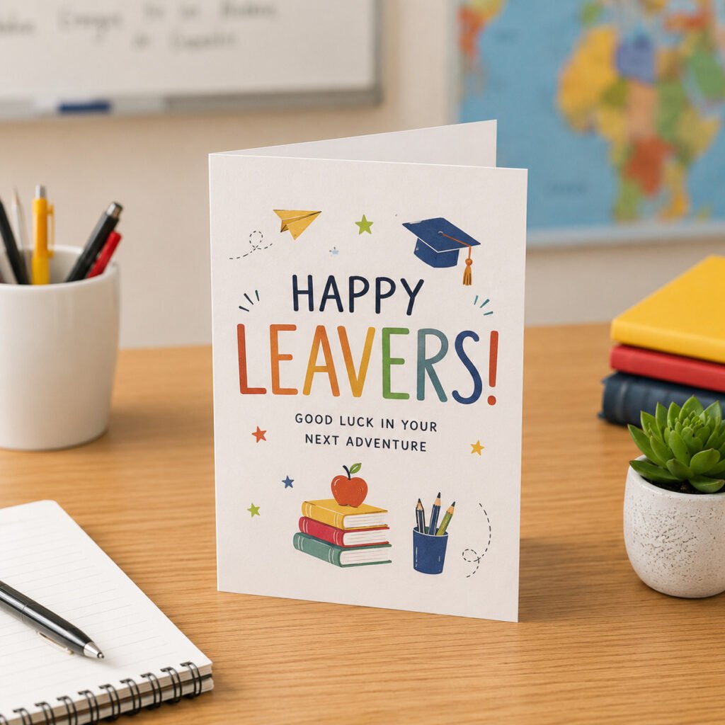 Leavers card 5