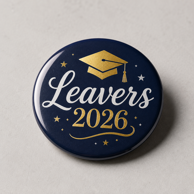 leavers badge