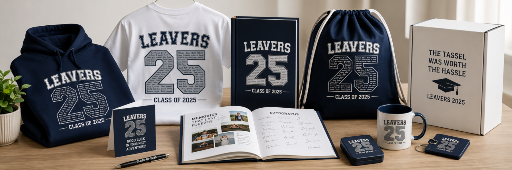 personalised leavers designs